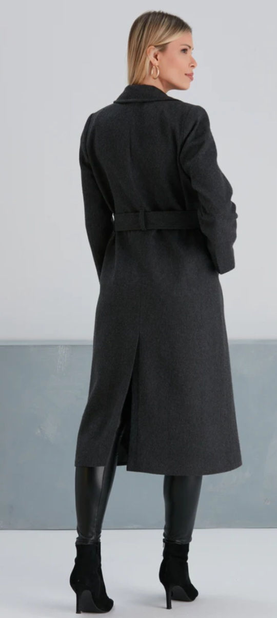Double Breast Midi Coat