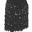 Thumbnail: Product Image of balck feather & sequin mini skirt, elasticated waist, party, glamorous, Summerlillys, Coalville