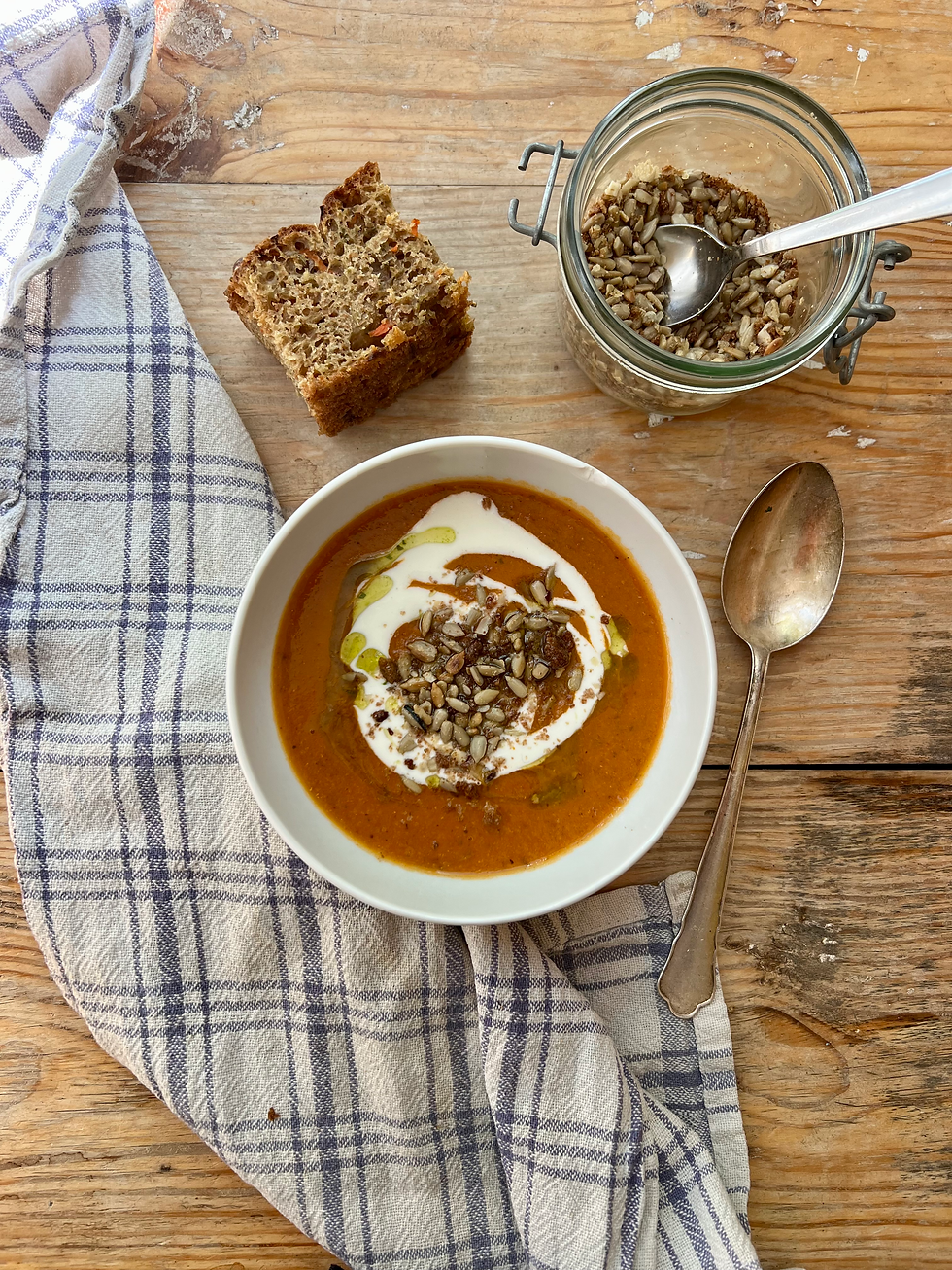 rostad tomatsoppa