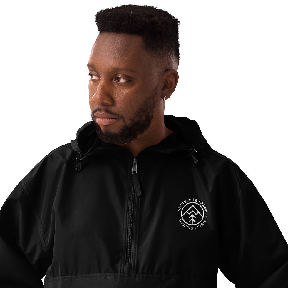 Thumbnail: Embroidered Champion Packable Jacket