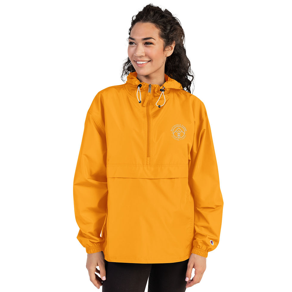 Thumbnail: Embroidered Champion Packable Jacket
