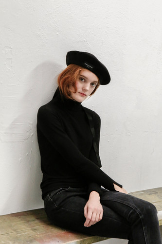 poétique' Beret black | POESIEDAME