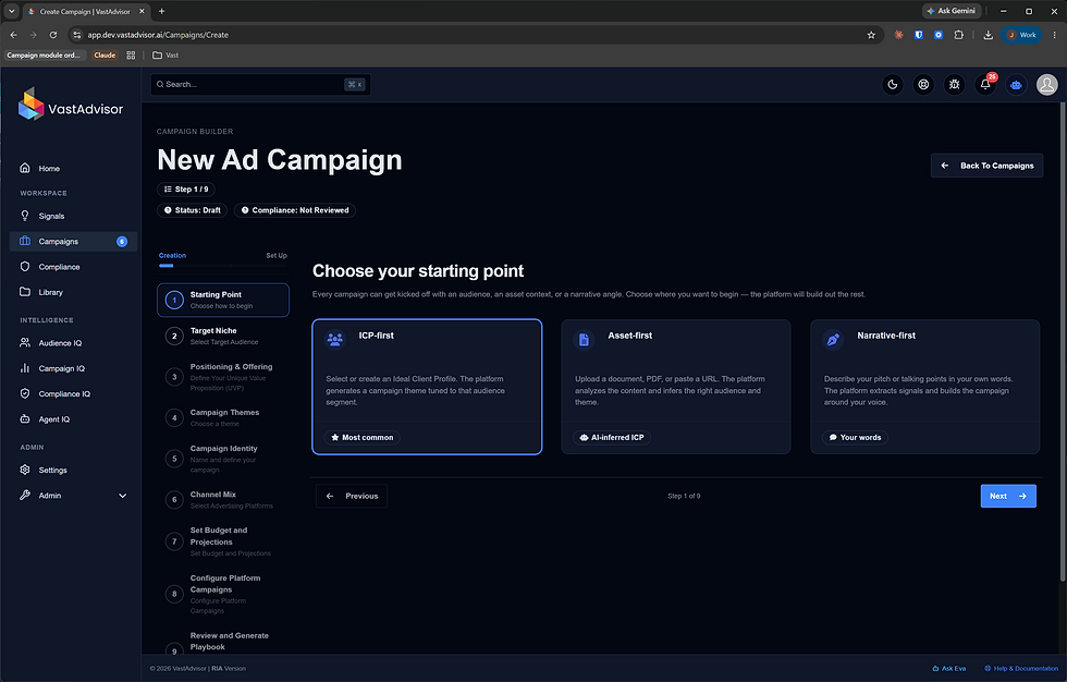 VastAdvisor's Theme Generation