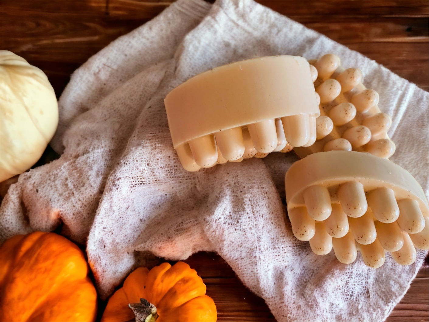 Jabón de Masaje de Pastel de Calabaza