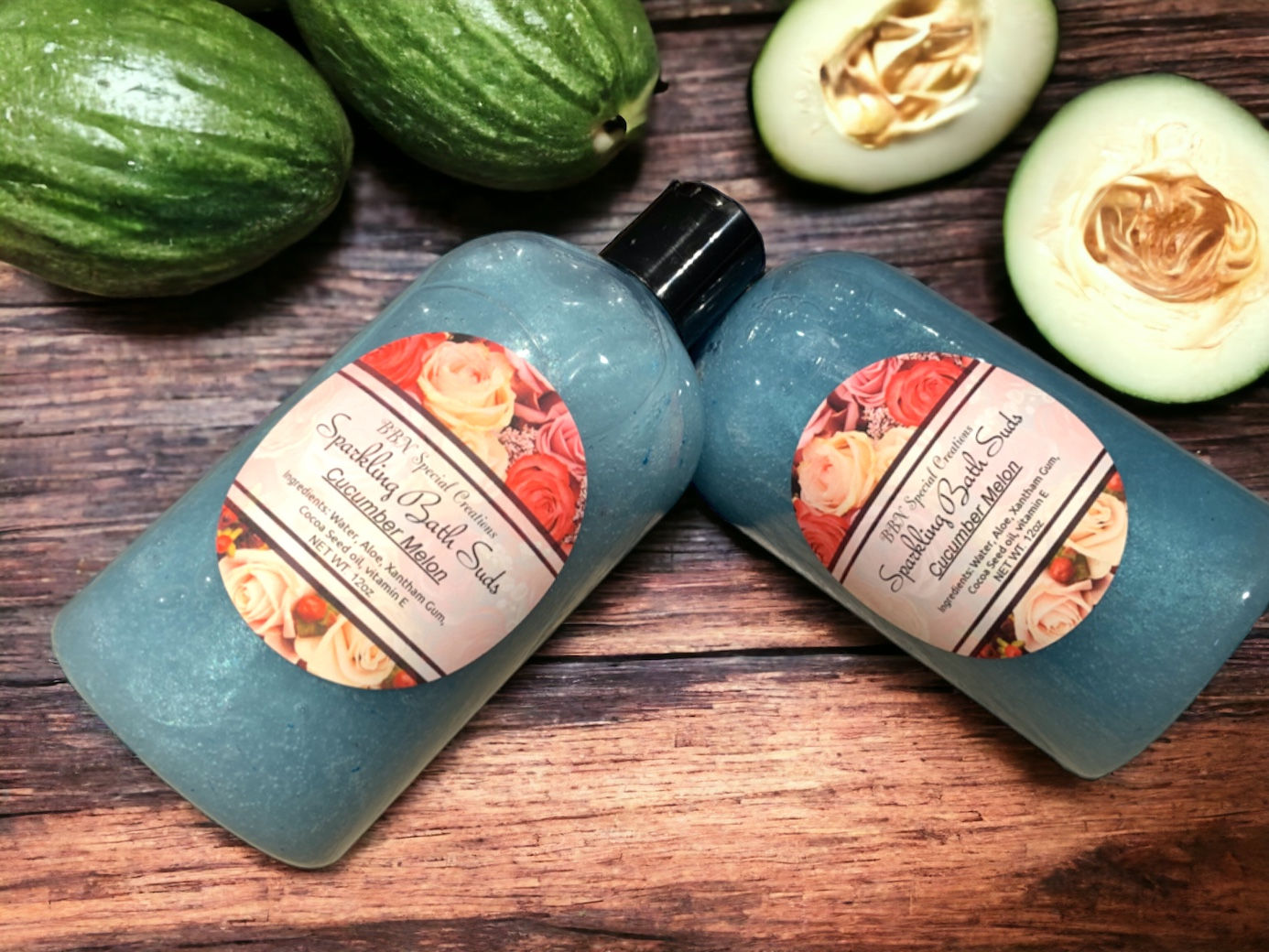 Cucumber Melon Bath Suds