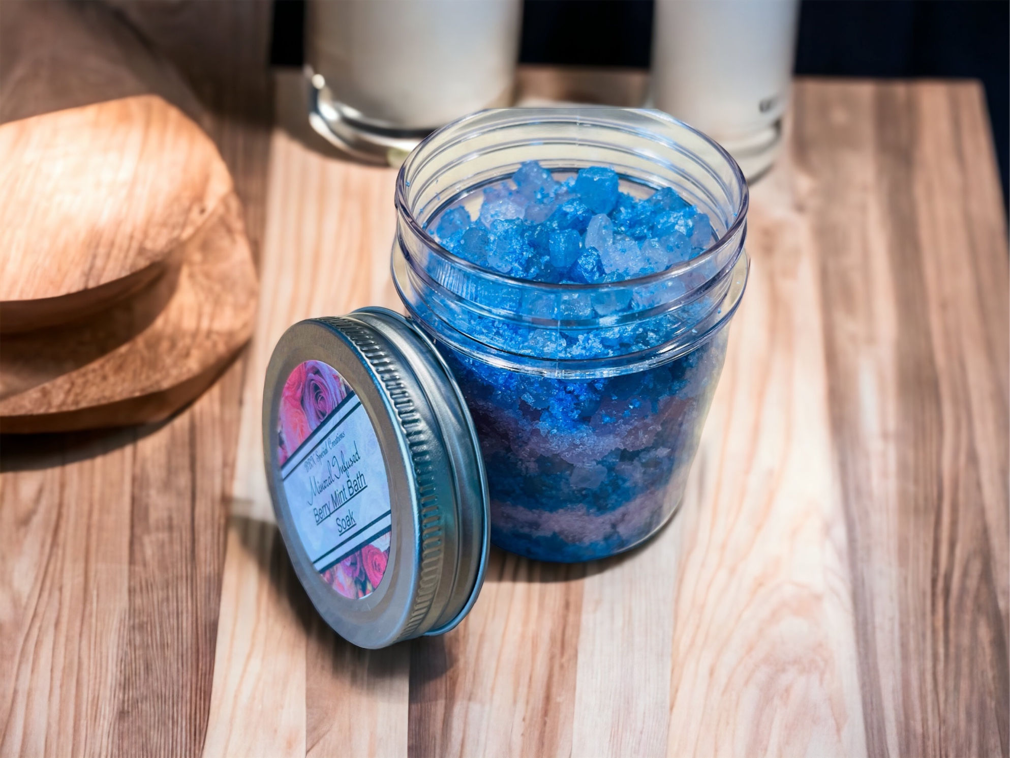 Mineral Infused Berry Mint Bath Soak
