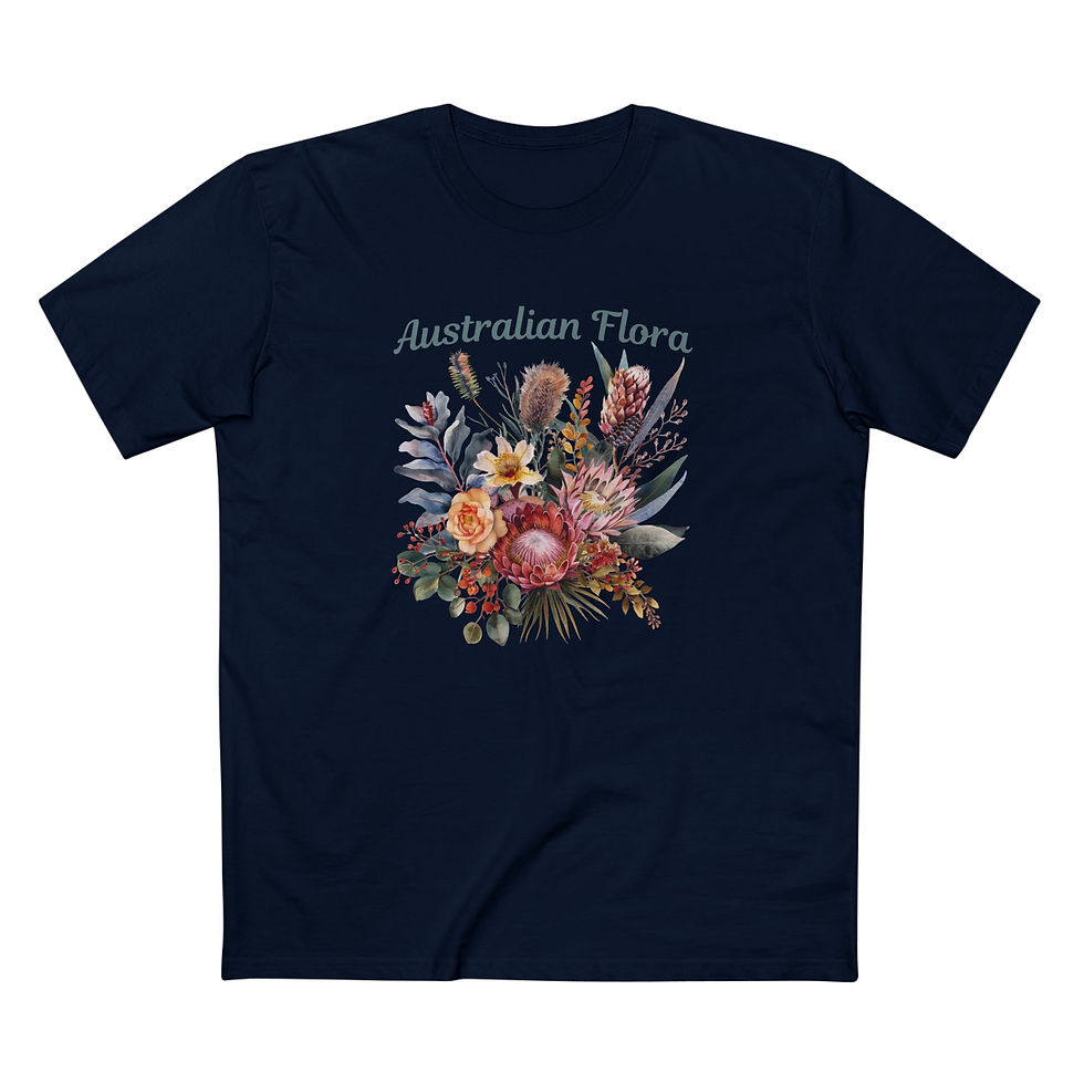 Thumbnail: Australian Flora T-Shirt — Native Wildflower Bouquet Tee