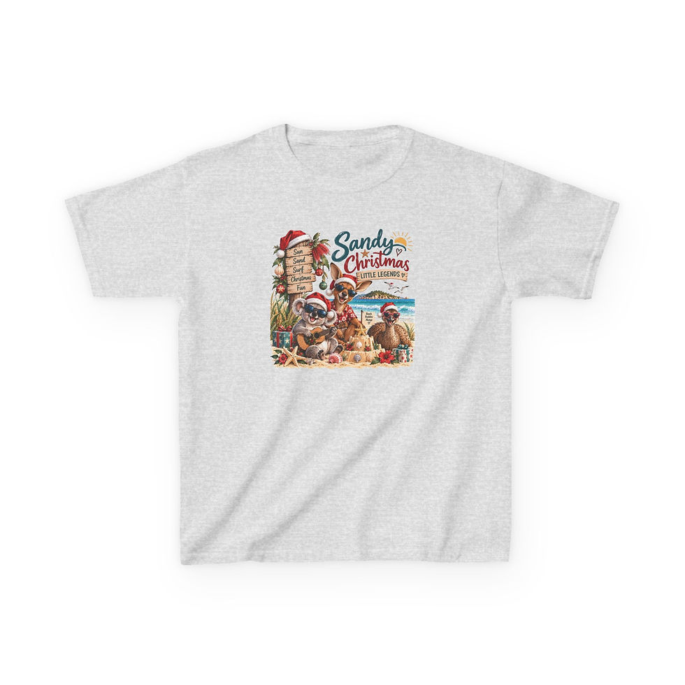 Thumbnail: Sandy Christmas – Youth Christmas T-Shirt