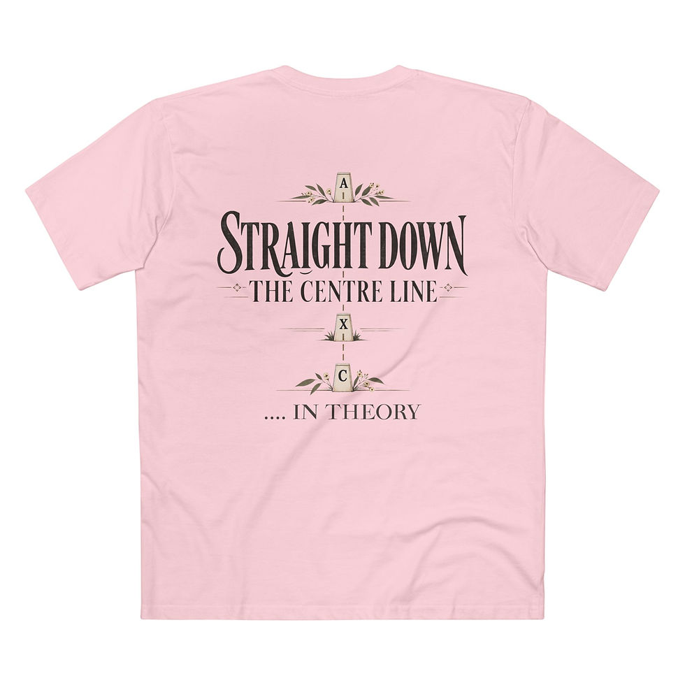 Thumbnail: Straight Down the Centre Line – Dressage T-Shirt