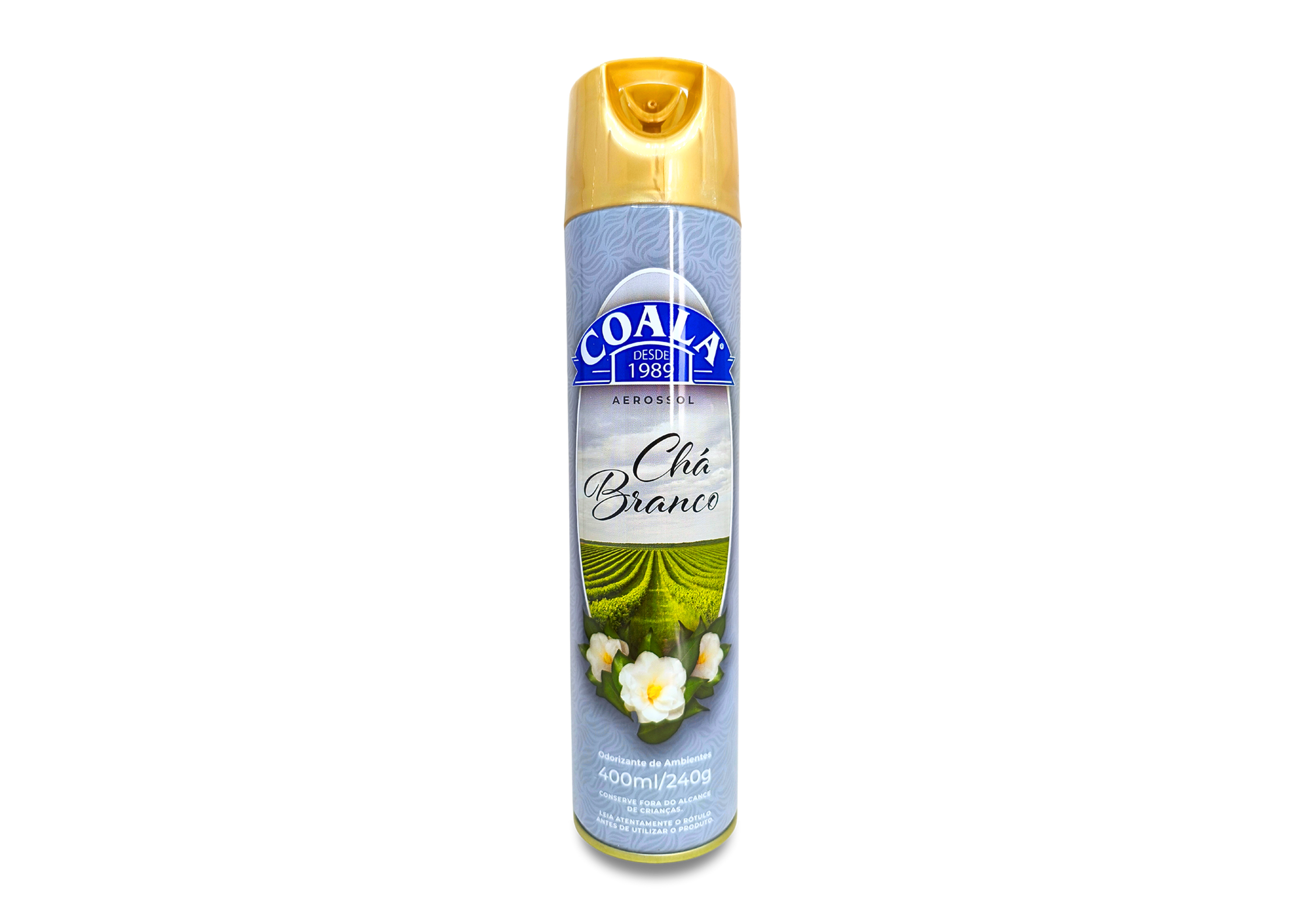 Odorizante Aerosol Coala Chá Branco 400ml