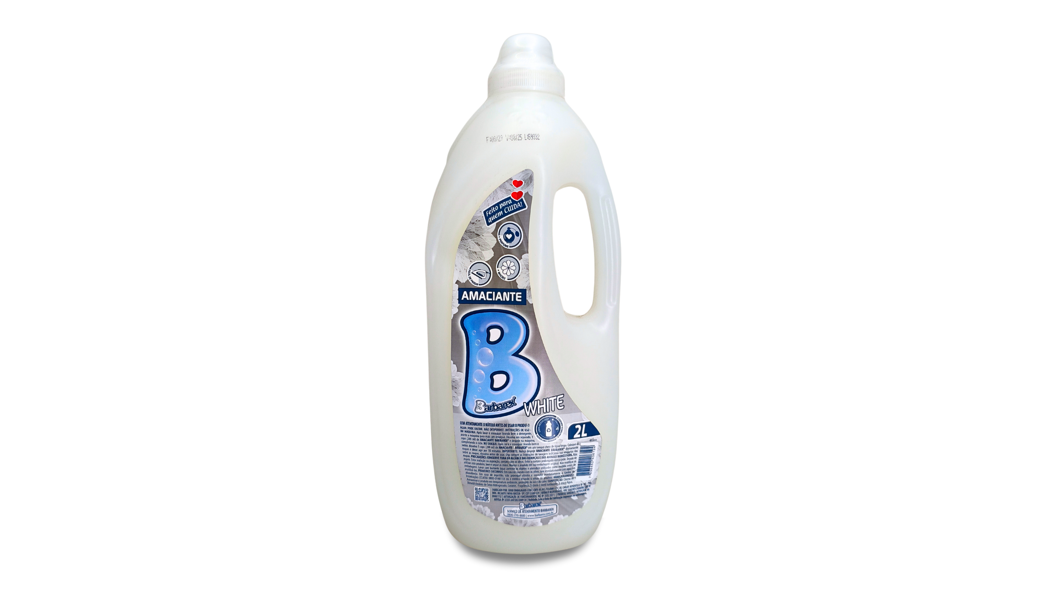 Amaciante Barbarex White 2 Litros