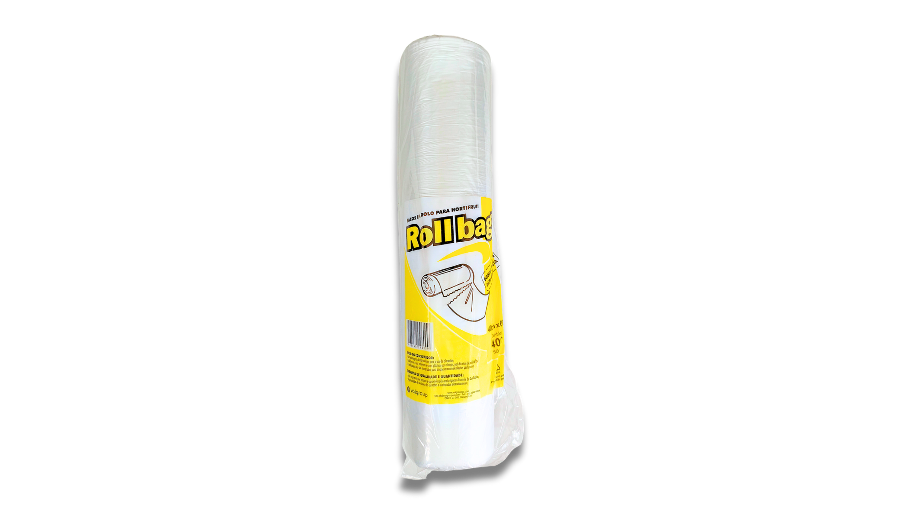 Bobina Picotada 40x60 400 Sacos Rollbag