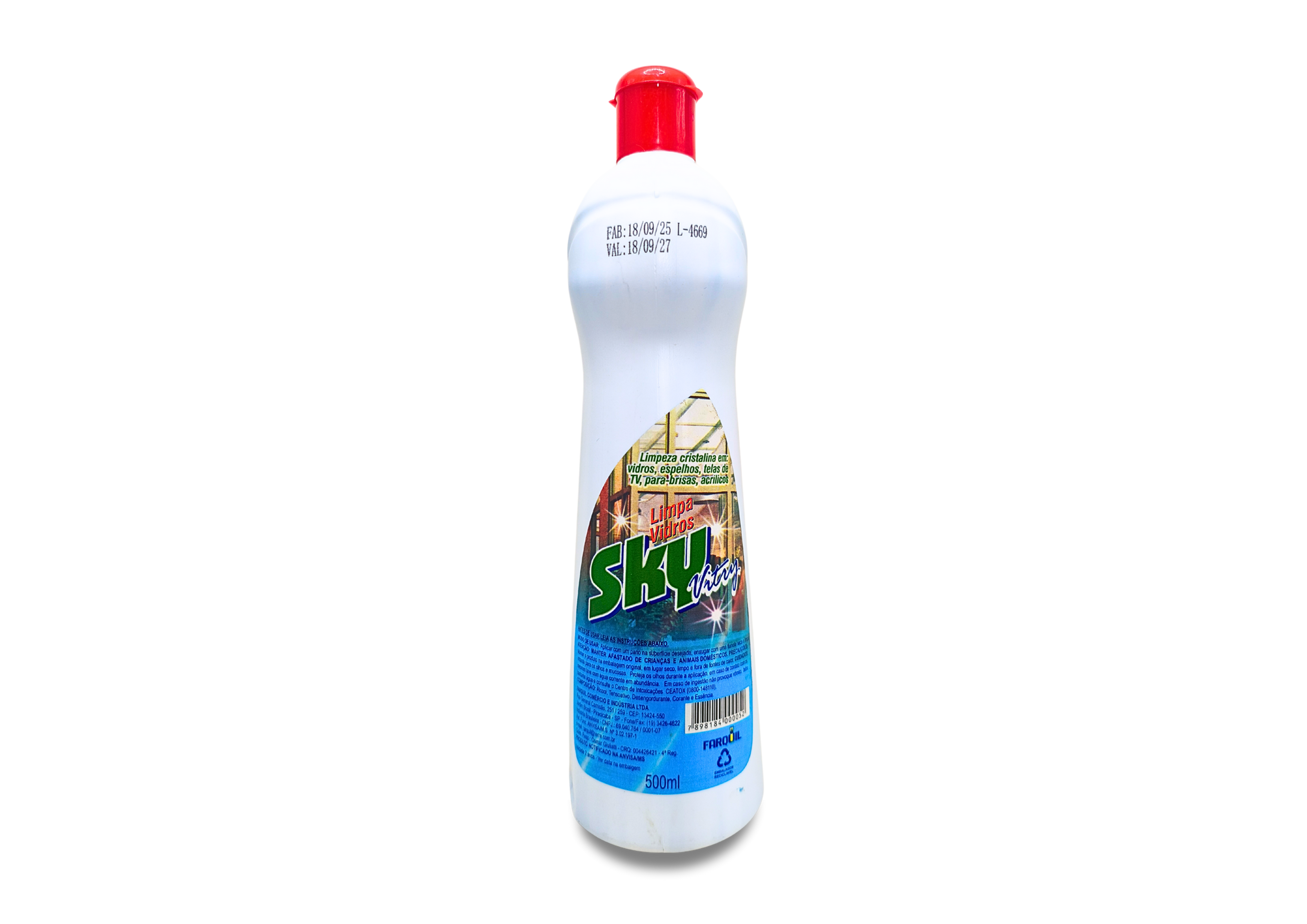 Limpa Vidros Sky Vitry 500ml