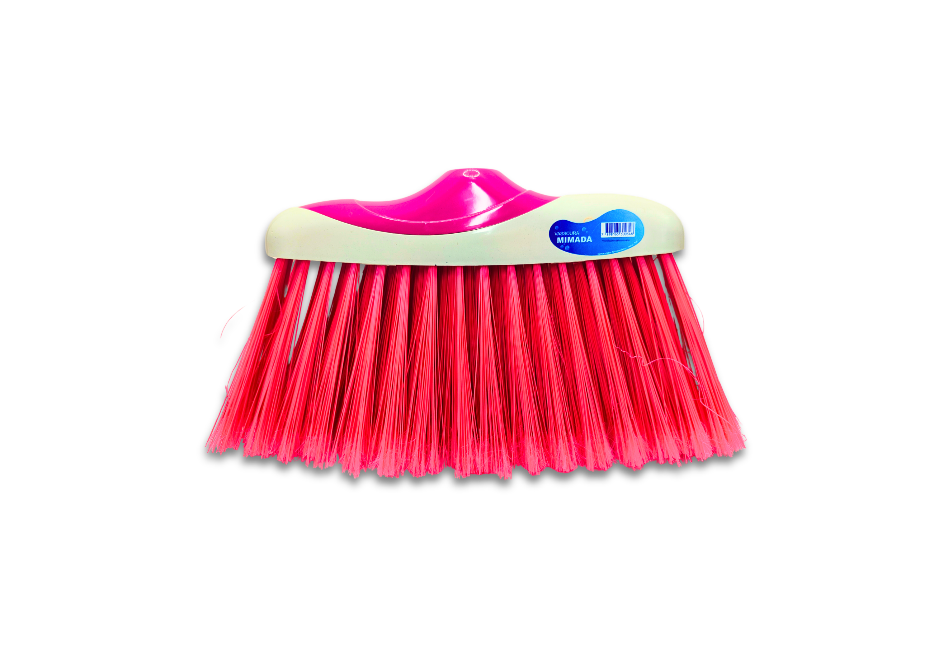Vassoura Nylon Mimada S/ Cabo Plastificado