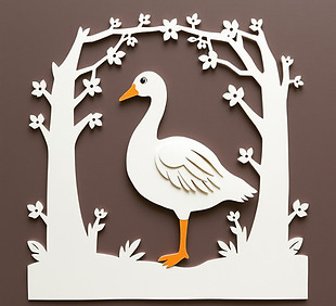 paper cutout of mother goose.jpg