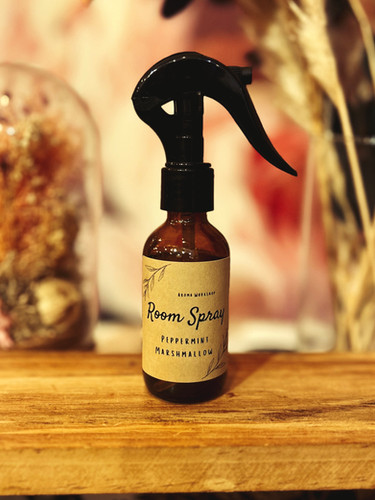 Seasonal Peppermint Marshmallow Room Spray | Aroma Workshop
