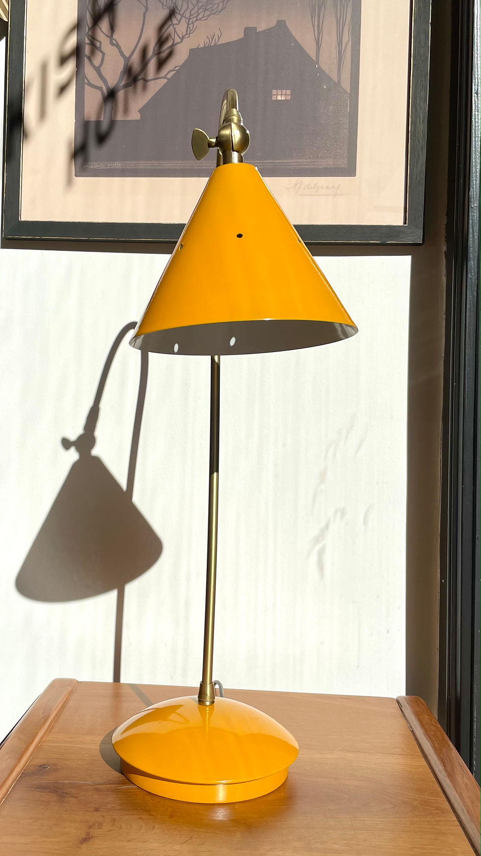 Thumbnail: Handmade Brass Table Lamp