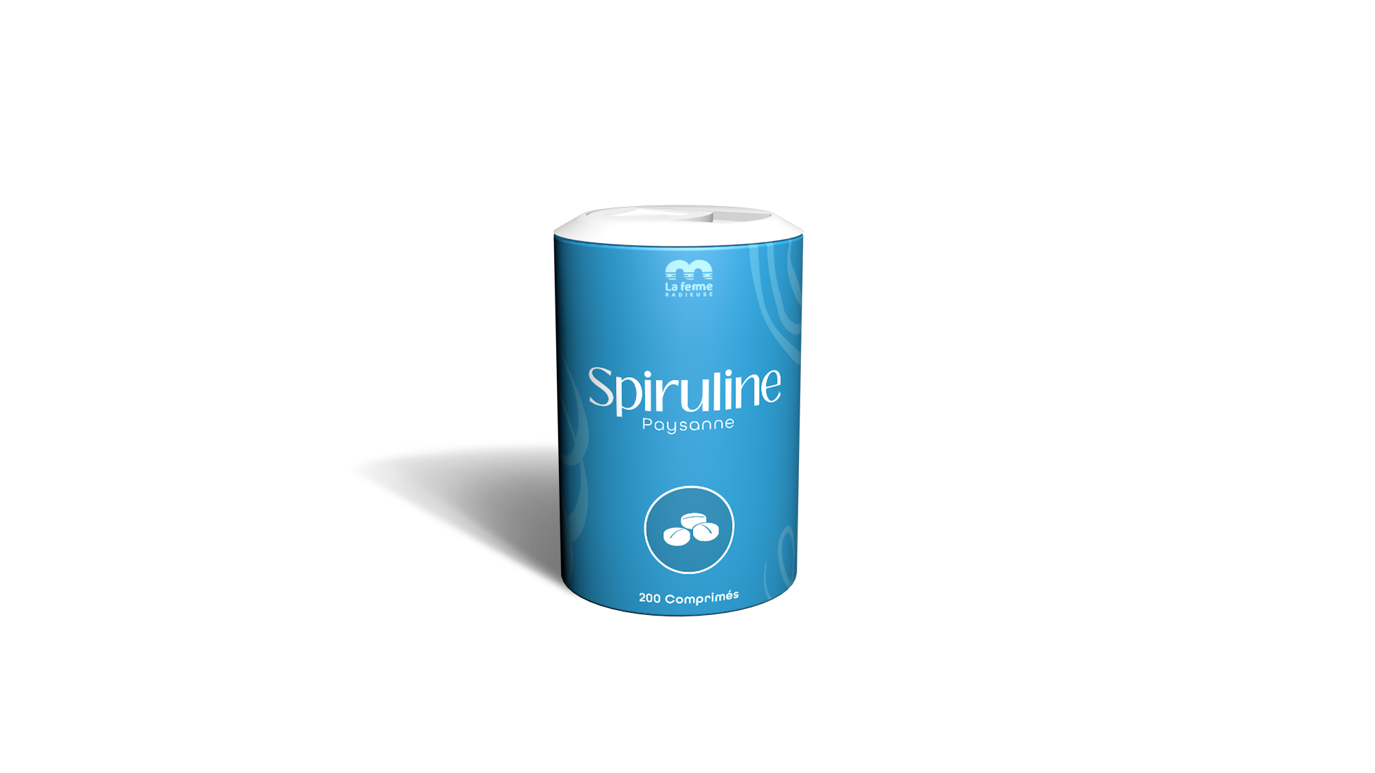 Spiruline paysanne Radieuse en comprimé