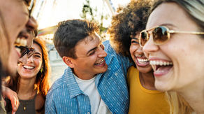 Group of People smiling and laughing