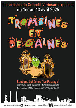Exposition Trombines et Dégaines | Le Passage | 94400 Vitry-sur-Seine