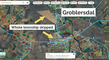 Groblersdal satellite image
