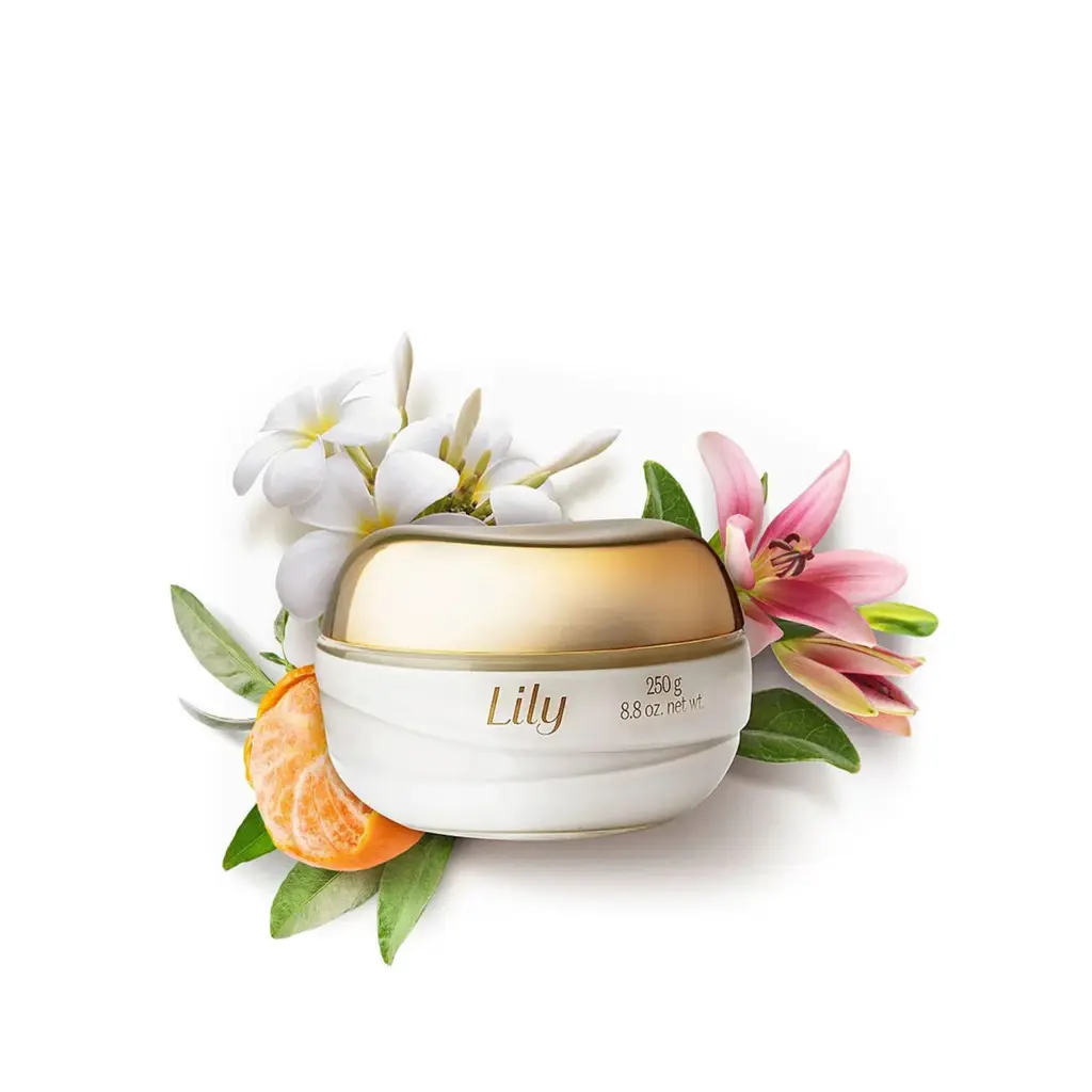 Creme Acetinado Hidratante Desodorante Corporal Lily 250g