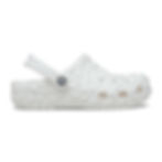 Classic Geometric Clog White