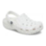 Classic Geometric Clog White