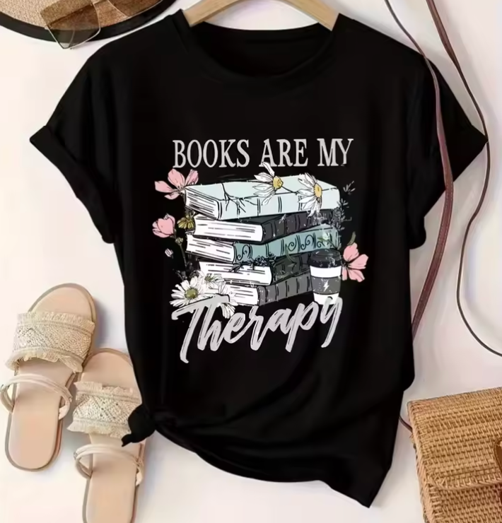 Books are Therapy Shirt