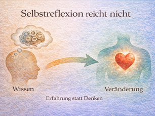 Warum Selbstreflexion allein oft nicht reicht