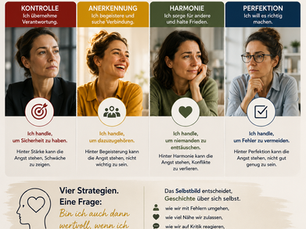Vier Persönlichkeiten. Vier Strategien. Eine gemeinsame Sehnsucht.