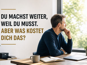 Warum du weitermachst – obwohl du längst merkst, dass es dich etwas kostet