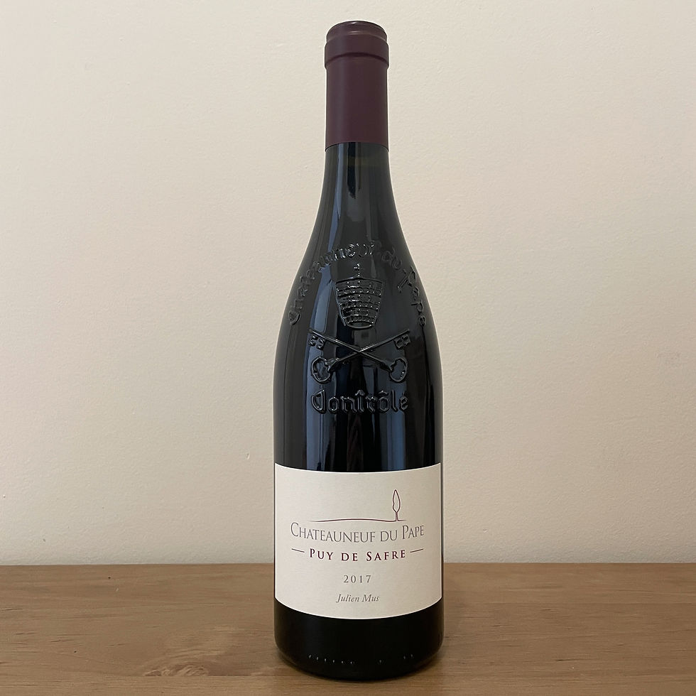 도멘 드 라 그하베헤트 샤또 뇌프 뒤 파프 퓌 드 사프흐 2017Domaine de la graveirette CDPpuy du safre