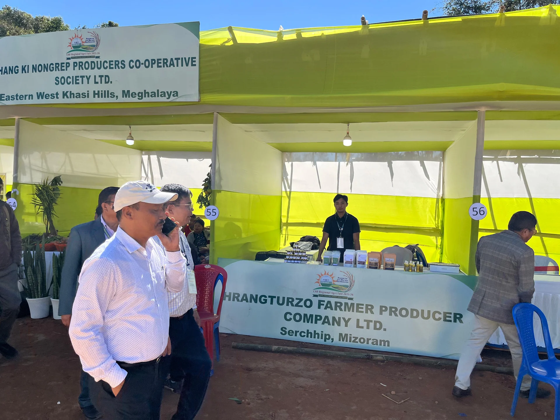 Mizoram FPO Products Sell Out at CAU Regional Agri Fair 2025–26 — ABPM field update