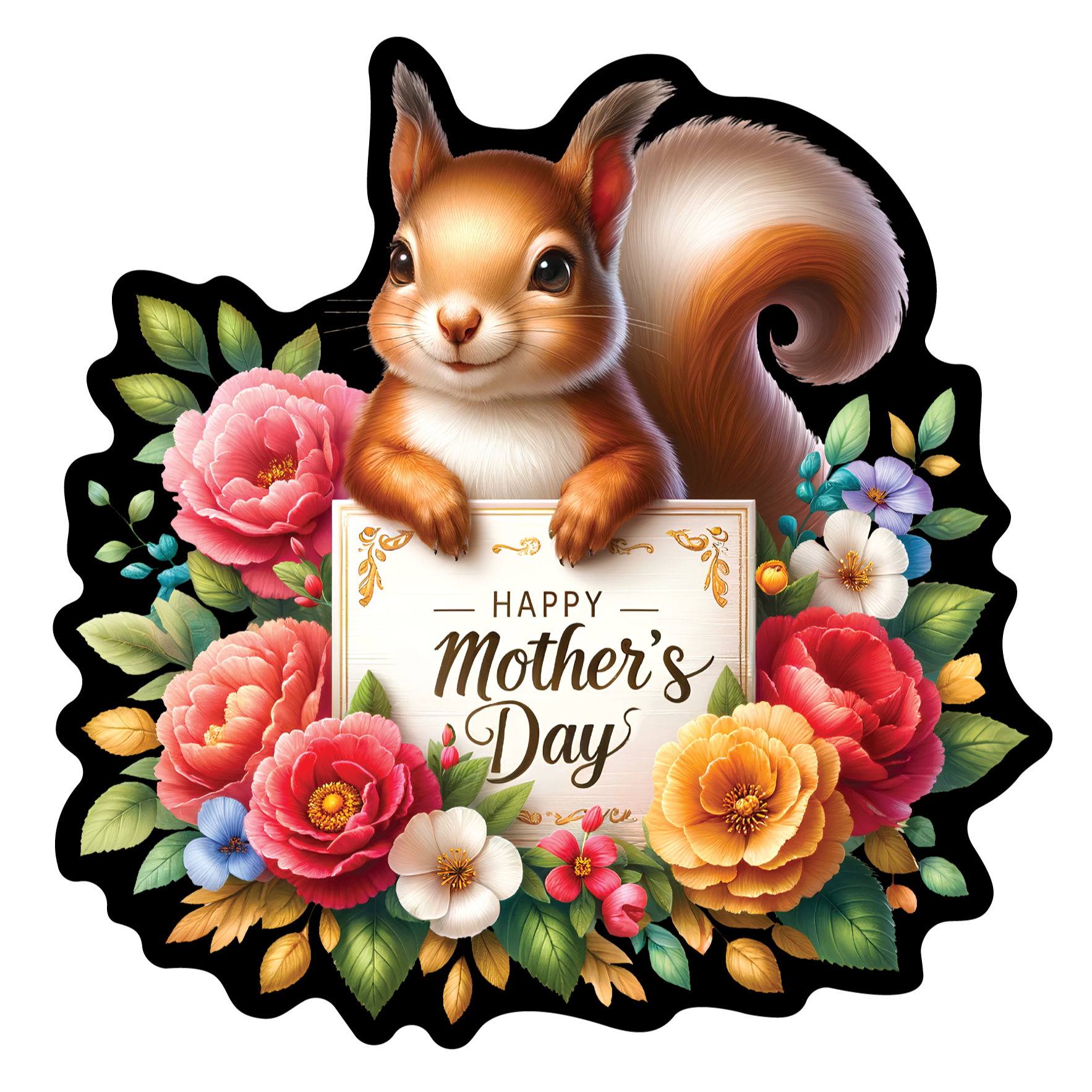 Mother's Day- Squirrel