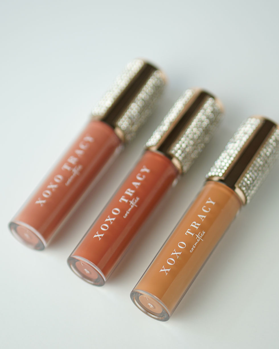 Thumbnail: Brown Nudes - Lip Gloss Trio
