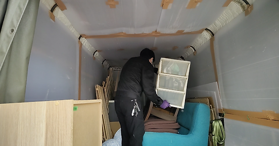 愛知県岩倉市の遺品整理作業の様子