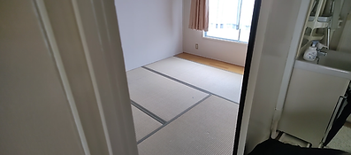 愛知県内にて遺品整理後の室内の様子