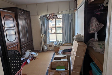 愛知県春日井市・団地3DK片付け前の部屋