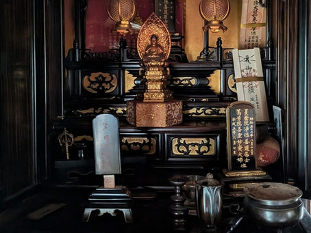 岩倉市で遺品整理の際に扱う仏壇の様子