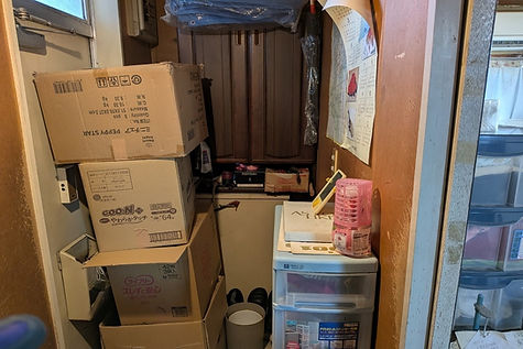 アパート2DKの遺品整理作業前