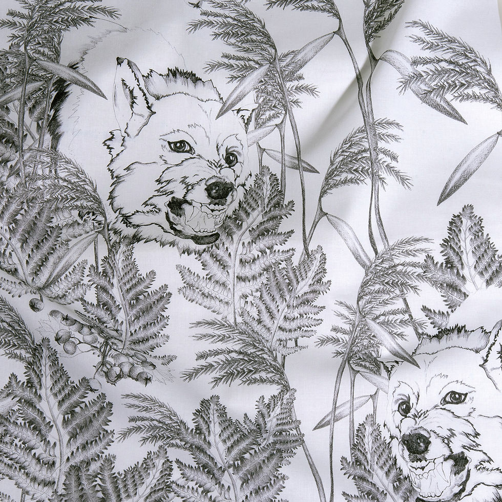Cretonne - Wolf