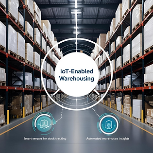IoT-powered smart warehouse automation for inventory handling