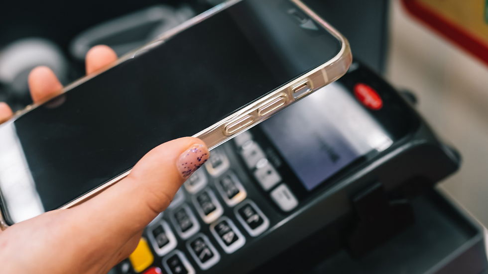 Secure smart POS system with contactless payment and AI-powered sales tracking for businesses.