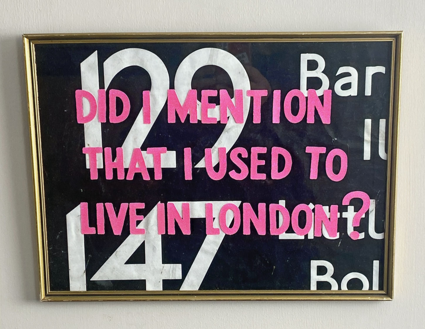 did I mention I used to live in London