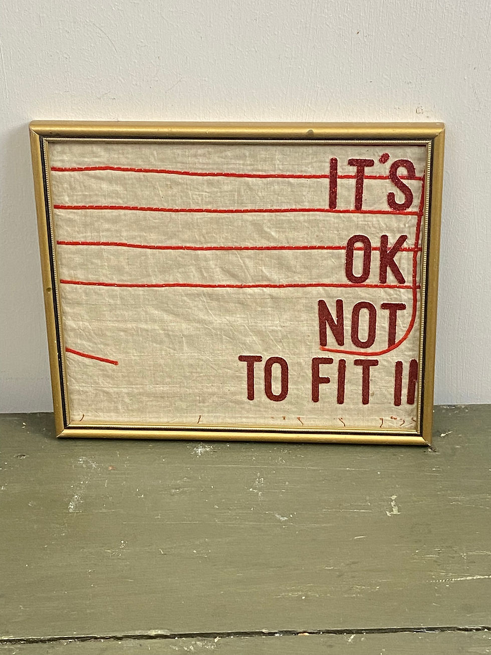 Thumbnail: it's ok not to fit i...