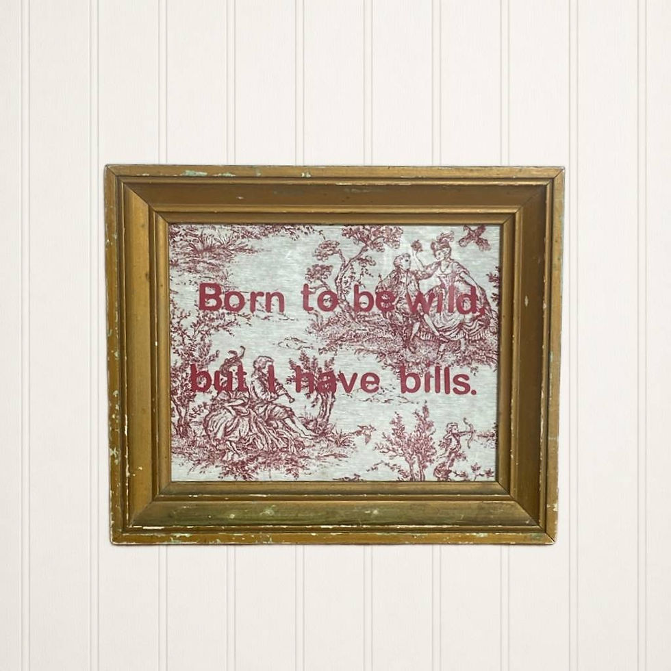 Thumbnail: born to be wild but i have bills