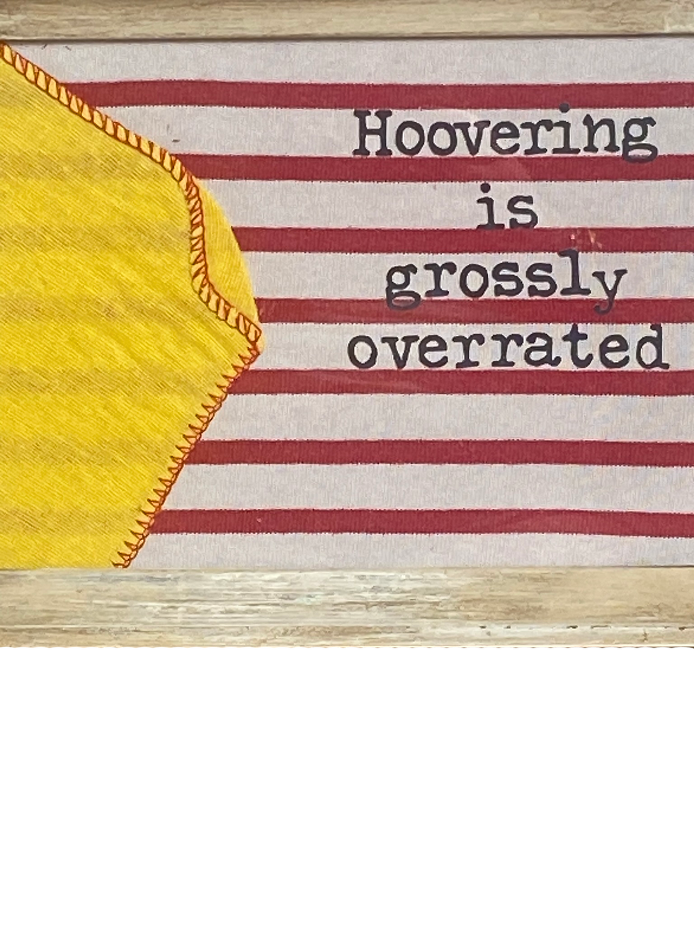 Thumbnail: hoovering is overrated