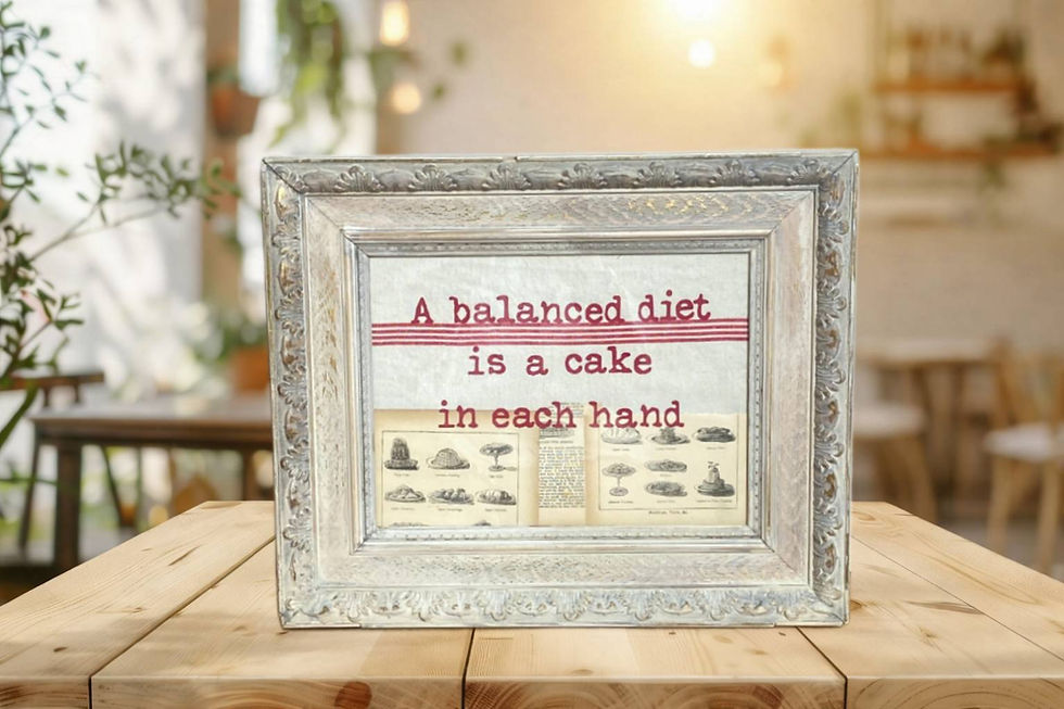 Thumbnail: a balanced diet is a cake in both hands