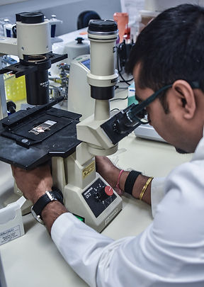 Microscopic Viewing in Lab